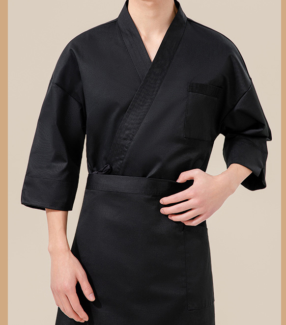 可印刷廚師服款式 1